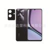 Película de lente de seda negra para Realme Note 60, edición extranjera, película de lente de vidrio True Me Note 60
