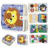 Livro de Iluminação para Educação Infantil, Rasgável e Colável, para Desenvolver o Cérebro das Crianças, Quadro de Aprendizado Ocupado da Amazon, Educacional e Personalizável
