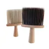 Wanmei Fabricante Suministra Directamente Cepillo Barredor de Pelo de Madera de Loto Cepillo Barredor de Pelo de Nylon Cepillo Barredor de Pelo para Salón de Peluquería Cepillo Barredor de Limpieza Peluquería