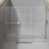 Estante Divisor Interno de Congelador, Panel Lateral Único, Rejilla Organizadora para Almacenamiento en Congelador Doméstico, Compartimento