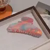 Pinza para el Cabello de Color Gelatina, Pinza Retro Dulce para Cola de Caballo Alta para Niñas, Accesorio para el Cabello de Alta Gama, Pinza de Tiburón