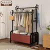 Cabide de Roupa Doméstico, Cabide de Chão, Cabide Móvel para Sala de Estar, Quarto de Aluguel, Varanda, Secador de Roupa Vertical