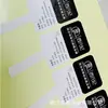 Fabricantes Profesionales Pueden Personalizar Etiquetas a Todo Color, Pegatinas de Tela y Logotipos Según los Diseños del Cliente