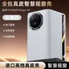 Aplicável ao Estojo com Suporte para Celular Honor Magic V6 Textura Napa Magic V6 Janela Inteligente Capa Ultra-fina de Couro Genuíno