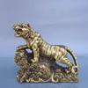 Lingote de Cobre Estilo Antiguo Adorno de Tigre de Año Nuevo, Animal del Zodiaco Propicio Tigre de Dinero, Decoración de Coche, Decoración del Hogar Sala de Estar