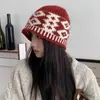 Calentador Facial Grande 2025 Gorro de Lana, Gorro de Senderismo, Gorro de Punto a Prueba de Viento para Circunferencia de Cabeza Grande, Gorro Adelgazante para Rostro Otoño e Invierno para Mujeres, Pequeño Frío