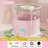 Tina de baño para bebé, plegable, para uso en casa, transparente, interior, para niños, recién nacidos, tina de baño, alberca