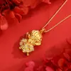 Areias Antigas Dourado Preto Mito Mítico Goku Colar Feminino Design de Alto Nível Sentido Macaco Rei Wukong Pingente Lutando pelo Buda Corrente de Lã