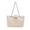 Bolso de Hombro con Cadena de Moda de Gran Capacidad para Viajes Diarios, Bolso Tote de Nicho Nuevo para Mujer Primavera y Verano 2025 para el Trabajo
