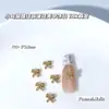 Nuevo Lujo Accesible Zircón Corazón Lazo Corona Pavo Real Cobre Incrustado Zircón DIY Manicura Bolsa para Presbicia Accesorios