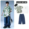 Ropa de Moda Hip-Hop para Niños Traje de Chaleco Roto para Niños hiphop Infantil Tambor Genial Guapo Costsize Masculino