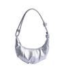Bolsa Quadrada Pequena Casual Texturizada de Nicho da Moda Verão 2025 para Mulheres, Bolsa de Ombro e Transversal Fashion de Alto Valor