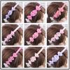 Fabricantes de Yiwu moda coreana lindo temperamento niñas diadema de lazo para bebé mercado nocturno joyas populares al por mayor