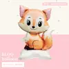 Nova Coleção de Animais com Base Pequena Golfinhos Oceânicos Coelhos Macacos Decoração de Festa Infantil Bebê Suprimentos