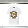 Estoque de longo prazo Balman BALMAIN camiseta de manga curta impressa para criar padrão de letra DIY LOGO