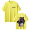 Camiseta Gráfica Unisex Vintage Hip-Hop Rock del Álbum Crystal Castle Camiseta Casual para Hombre de Algodón Manga Corta Oversize