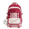 Mochila Acadêmica Estilosa Estilo Coreano Outono 2026 Grande Capacidade Personalizada Mochila Simples Estilo Ins para Estudante do Ensino Médio