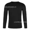 Camiseta de Cuello Redondo y Manga Larga de Secado Rápido Camisa Publicitaria Personalizada para Grupo Cultural Ropa de Trabajo para Maratón de Running Logo Impreso