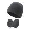 Gorro y Manoplas para Bebé Algodón Infantil Gorro Guantes Set Anti-arañazos Gorro de Hospital para Recién Nacido