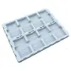 Bandeja de Blíster para Rotación de Ferretería Electrónica de Plástico Fábrica de Cajas de Blíster de Dongguan Bandeja de Blíster Cuadrada Transparente de PET Personalización