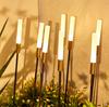 Luz Decorativa de Ambiente para Jardín con Varilla de Bambú de Burbujas Solares Luz de Césped con Varilla Acrílica Luz de Proyecto de Iluminación de Paisaje