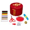 Set de Costura para Boda, Artículos de Dote de la Novia, Kit de Costura de Cuero de Alta Calidad, Colección Completa de Suministros para la Dote de la Novia