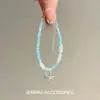 Pulsera de Concha con Abalorios de Estrella de Mar Vacaciones en la Costa Elegante Personalizada Moda Ins Simple de Gama Alta Pulsera Versátil