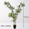 Bonsái artificial, planta verde, helecho, bonsái, árbol de la fortuna, planta de hojas dentadas, planta para ventana de centro comercial, decoración de piso interior