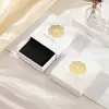 Collar Colgante Redondo Cruzado de Oro Laminado de 14K Más Vendido Transfronterizo, Cadena Sencilla y Versátil para la Clavícula, Joyería para el Trabajo al por Mayor