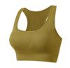 Roupa íntima plus size europeia e americana sutiã esportivo fitness sem fio feminino colete de beleza confortável para usar por cima sutiã push up