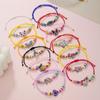 Aliexpress Pulsera Tejida Hecha a Mano Transfronteriza Set de Pulseras de Arcilla Suave de Colores Dibujos Animados Accesorios de Acrílico Pulsera Linda para Niños