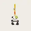 Mochila de Chengdu Colgante de Oso Panda para Mochila Escolar Muñeco Regalo Llavero de Coche Juguete de Peluche Colgante de Peluche para Estudiantes Mujeres