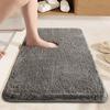 Alfombra de Piso de Baño Engrosada Otoño e Invierno Absorbente Alfombra de Puerta de Inodoro Alfombra de Baño Antideslizante Alfombra de Puerta de Inodoro Puerta