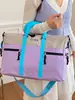 Bolsa de gimnasio de gran capacidad, bolso de mano moderno y ligero para mujer, bolsa cruzada deportiva, bolsa de almacenamiento para viajes de corta distancia