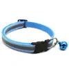 Collar Reflectante para Mascotas Pequeñas Gatos y Perros, Collar Ajustable con Cascabel, Antideslizante Decorativo Collar Más Vendido