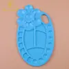 Paleta Flor de Ameixa Guache Pintura a Óleo Tinta Acrílica Paleta de Cores Infantil Especial Paleta de Tintas Venda por Atacado