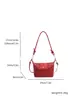 Colección Otoño 2026: Bolso de Hombro Cruzado de Cuero Suave con Textura Tejida de Gama Alta, Bolso de Mujer Versátil y Único al por Mayor
