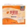 Buen producto premium estilo familiar estilo flor de lirio fragancia papel tamaño L tamaño grande papel para el hogar productos genuinos al por mayor 4 capas de agua húmeda