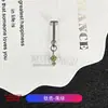 Pendientes de Tachuela Bala de Aleación de Titanio F136 con Tachuelas de Aro Pequeño y Tachuelas de Hélice de Zirconia 5A Joyería de Piercing de Titanio G23