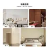 Paneles de Pared de Fondo Decorativos de Mármol Travertino Suave Tridimensional Autoadhesivos Pegatinas de Pared Papel Tapiz Impermeable para Restaurante Azulejos Resistentes al Desgaste