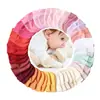 Luvas Antirrisco para Bebê de Primavera e Outono Luvas Infantis Luvas de Cor Sólida para Recém-nascidos Luvas com Linha 0-1 Ano