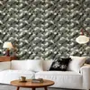 Papel de Parede Adesivo Autoadesivo PVC com Textura de Madeira para Sala de Estar, Quarto, Reforma de Hotel, Adesivos de Parede Decorativos à Prova d'Água