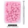 Esponja de Tofu Cuadrada Mini Herramienta para Uñas con Gradiente Esponja para Difuminar Rubor Bolígrafo Complementario