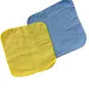 20*20 color sólido liso toalla de jardín de infantes cuadrado pequeño algodón absorbente material de toalla para pastel toalla de estudio