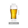 Internet Celebridade Fine Brewed Beer Cup Bar Grande Capacidade Copo de Cerveja de Vidro Copo de Suco Copo Criativo Pint Cup Copo Especial Comercial