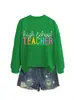 Sudadera casual versátil elegante para mujer, profesora de secundaria, Amazon Wish, comercio exterior transfronterizo