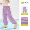 [Compre 2 e ganhe 3 yuans de desconto] Roupa Infantil Família Dudu Calças Infantis Primavera Calças Casuais Meninos Calças Esportivas Roupas de Primavera Tendência