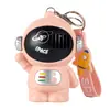 Llavero de producto nuevo astronauta ventilador turbo ventilador de carga USB mini astronauta de mano ventilador eléctrico de 2 velocidades