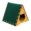 Nido de Gato Nuevo Modelo Transfronterizo, Nido Triangular de Tela de Fieltro, Semicerrado, Adecuado para Todas las Estaciones, Tienda para Mascotas, Nido de Gato Desmontable
