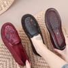 Zapatos de Tela Old Beijing para Mujer Suela de Gel Verano Calados Zapatos para Mujer Antideslizantes Casuales para Madres Mayores Ligeros Zapatos para Personas de Mediana Edad y Mayores